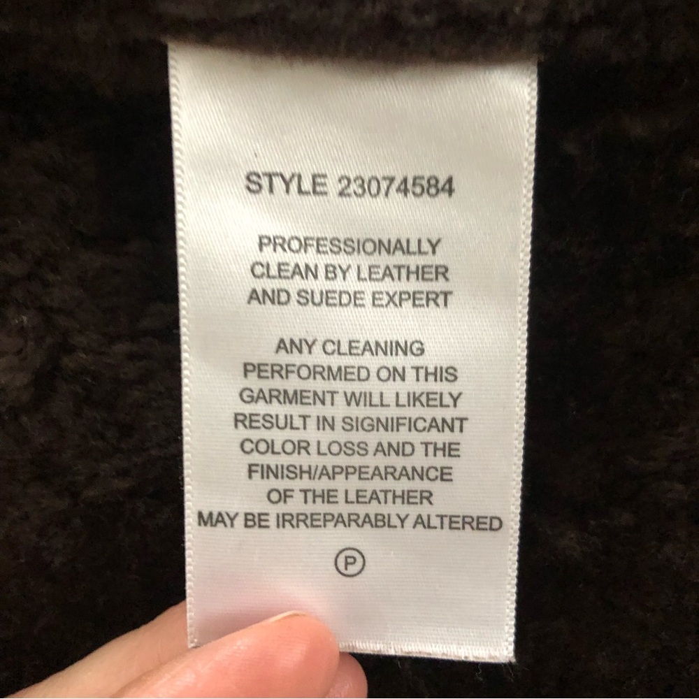 Rare Tory Burch✨Cordelia Shearling Leather Long Coat - Picture 7 of 11
